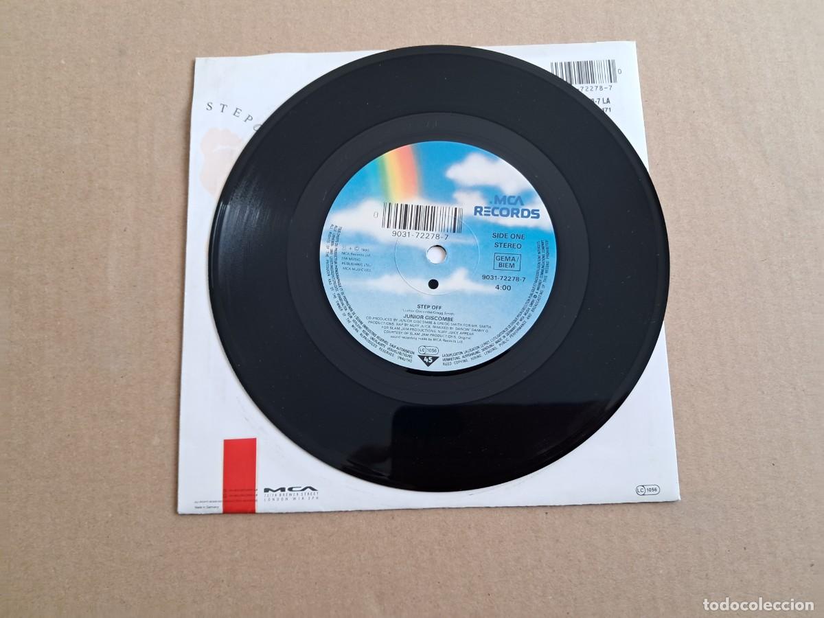 Discos de vinilo: JUNIOR GISCOMBE - STEP OFF SINGLE - Foto 2