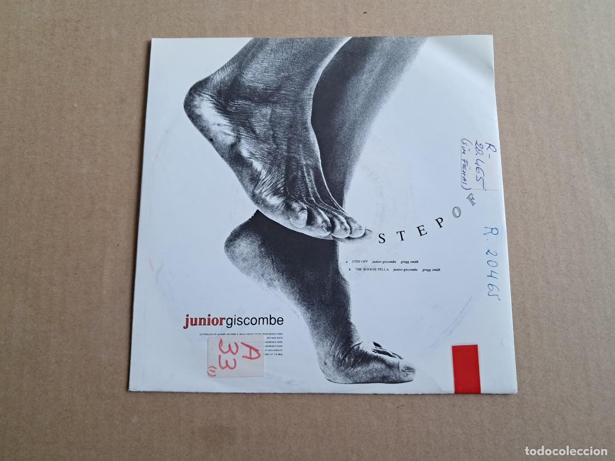 Discos de vinilo: JUNIOR GISCOMBE - STEP OFF SINGLE - Foto 3