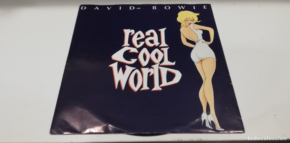 Discos de vinilo: SCO28-David Bowie - Real Cool World (7&rdquo;, Single, Sol) - Foto 1