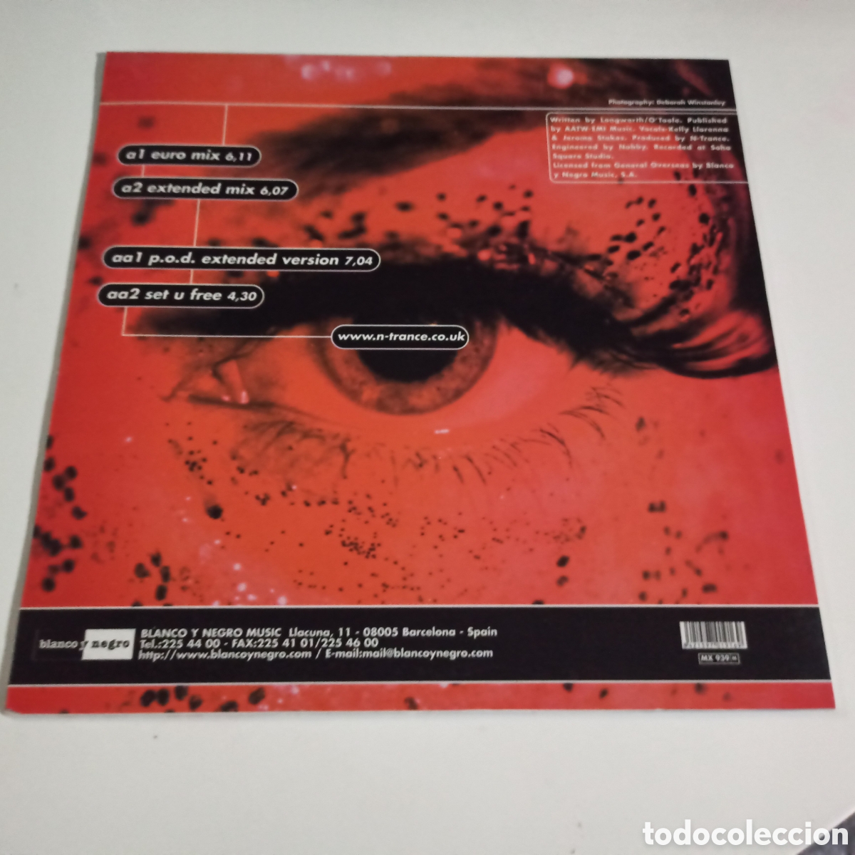 Discos de vinilo: N-Trance - Tears in the rain - Foto 2