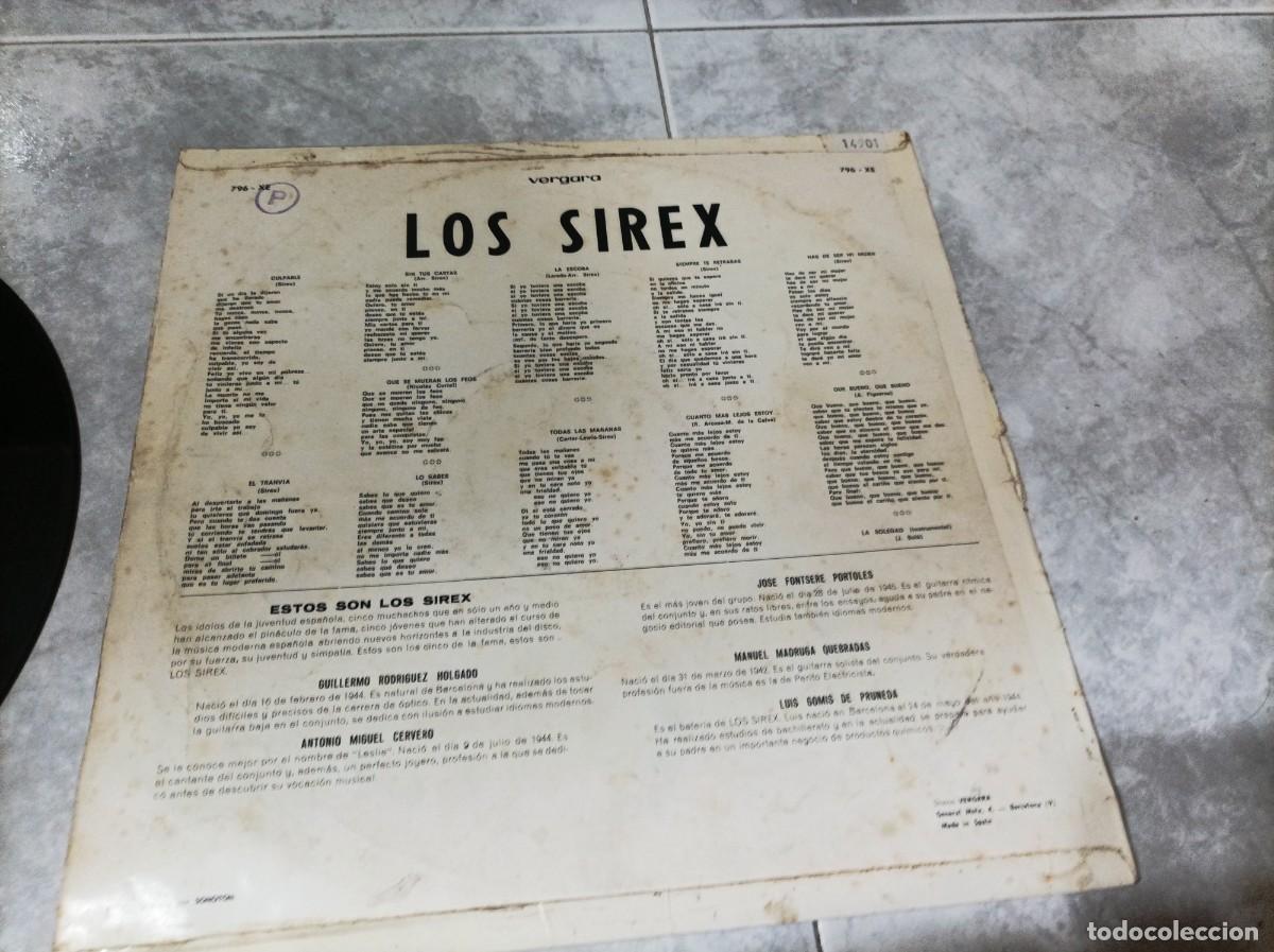 Discos de vinilo: Los Sirex lp original - Foto 2