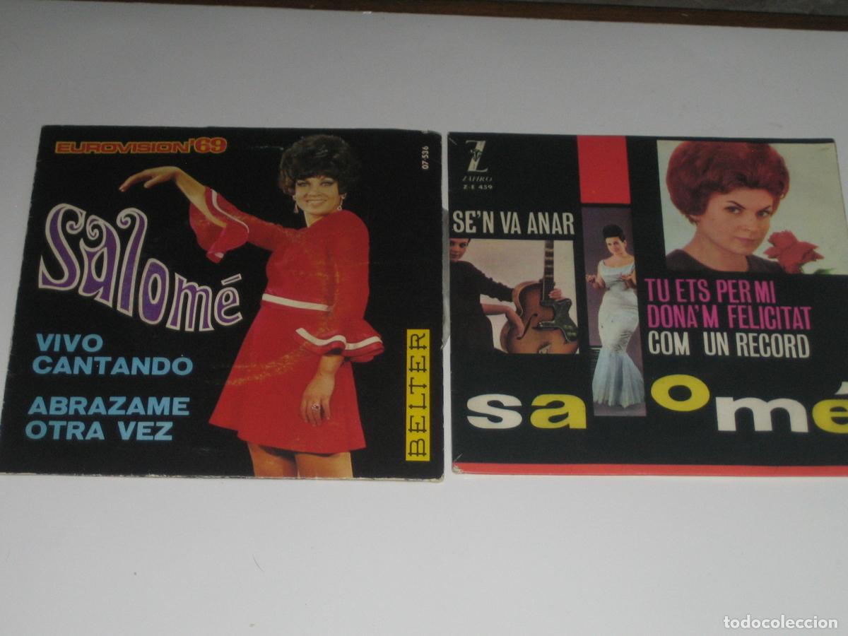 Discos de vinilo: DISCOFERTA - EPS/SINGLE -SALOLME - LOTE DE DOS - Foto 1