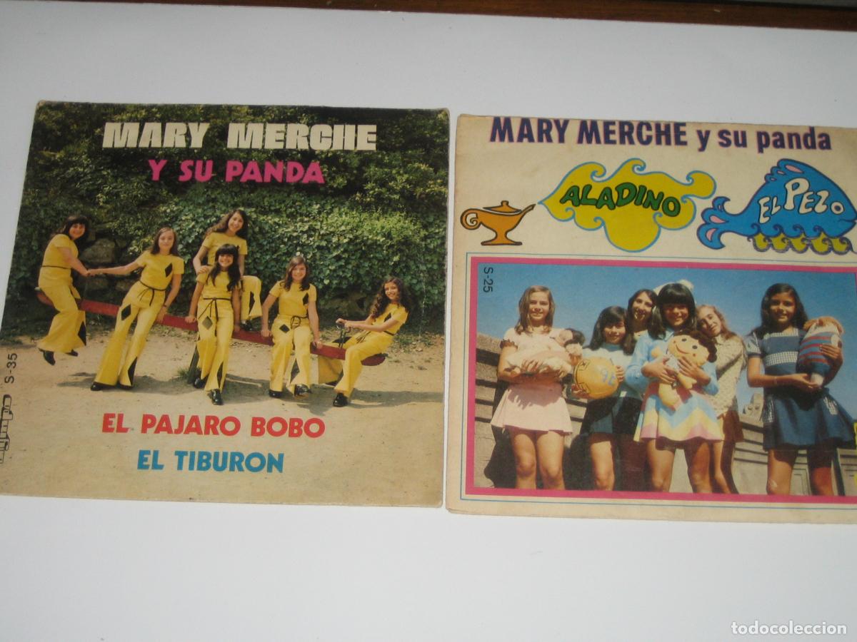 Discos de vinilo: DISCOFERTA - EPS/SINGLE - MARY MERCHE - LOTE DE 2 - Foto 1