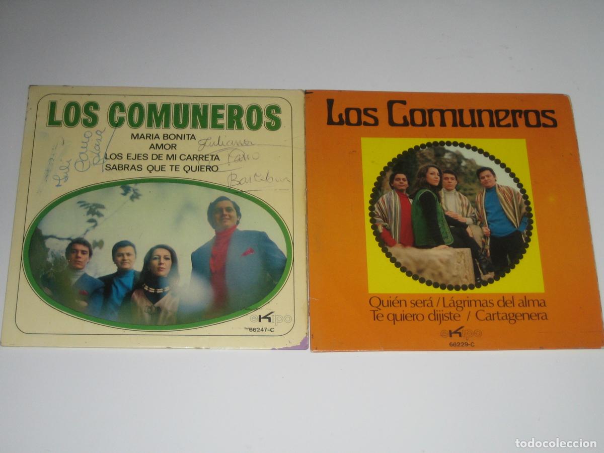 Discos de vinilo: DISCOFERTA - EPS/SINGLE - LOS COMUNEROS - LOTE DE 2 - Foto 1