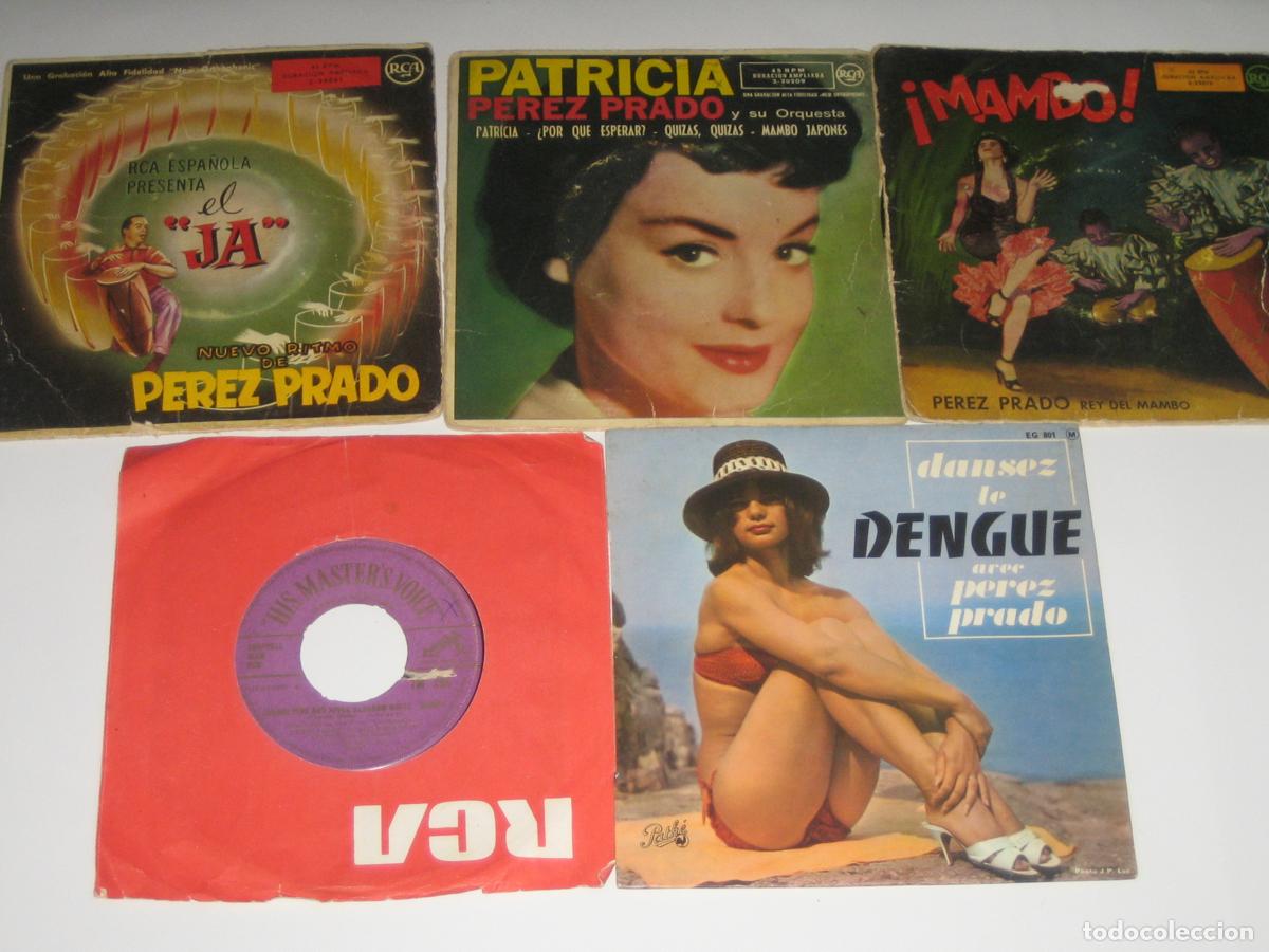 Discos de vinilo: DISCOFERTA - EPS/SINGLE - PEREZ PRADO - LOTE DE 5 - Foto 1