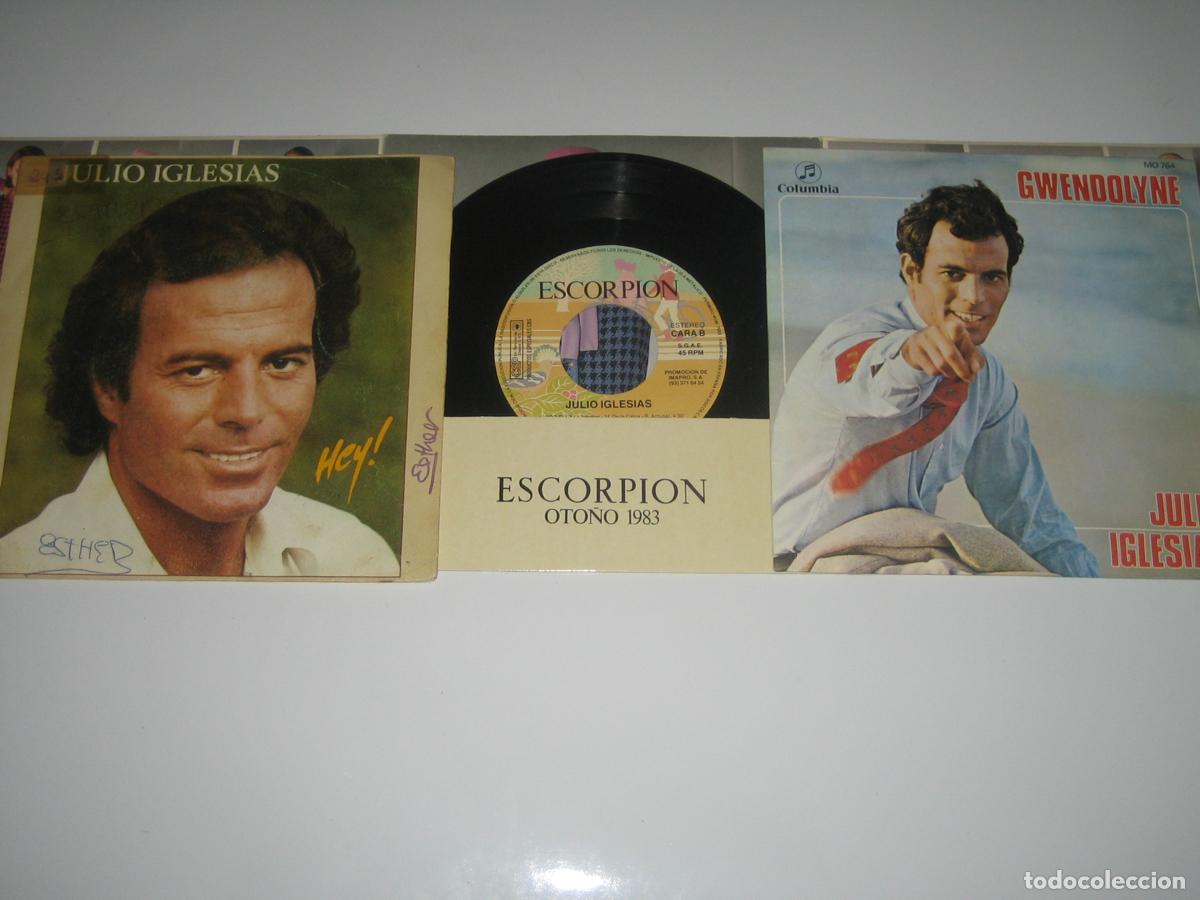 Discos de vinilo: DISCOFERTA - EPS/SINGLE - JULIO IGLESIAS - LOTE DE 3 - Foto 1