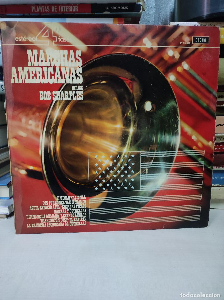 Discos de vinilo: Bob Sharples &ndash; Marchas Americanas - Foto 1