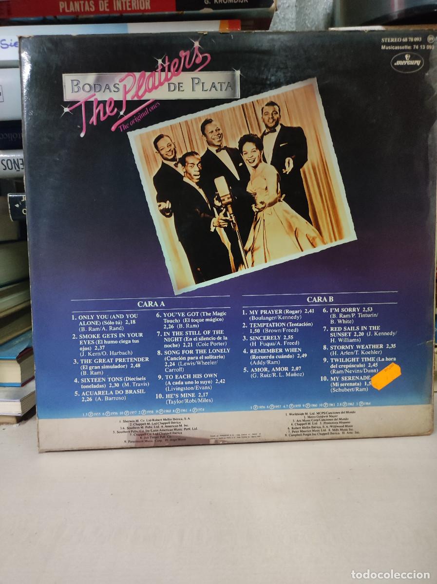 Discos de vinilo: The Platters &ndash; Bodas De Plata - Foto 2