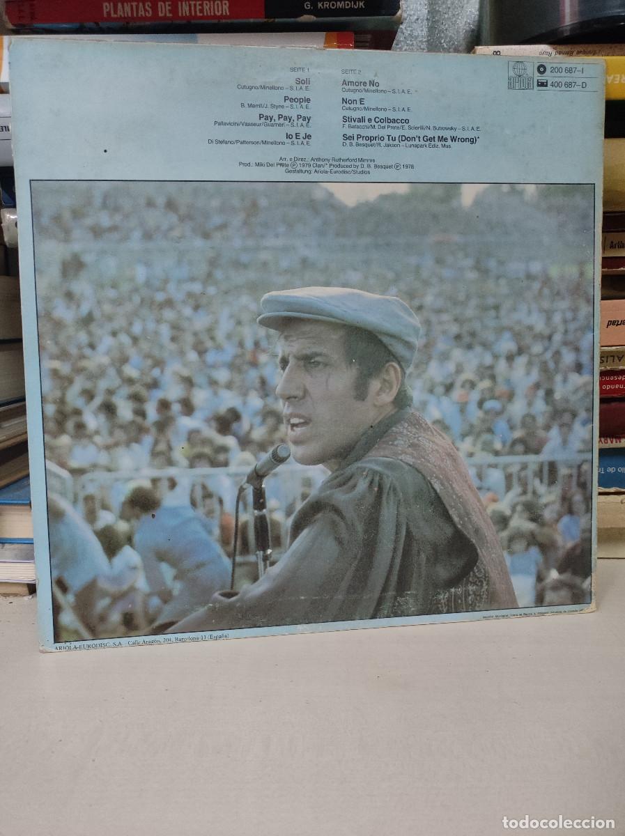 Discos de vinilo: Adriano Celentano &ndash; Soli - Foto 2