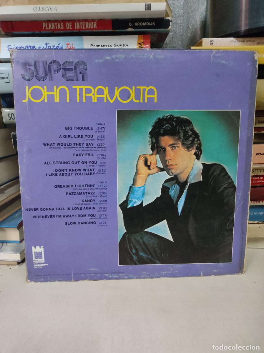 Discos de vinilo: John Travolta &ndash; Super John Travolta - Foto 2
