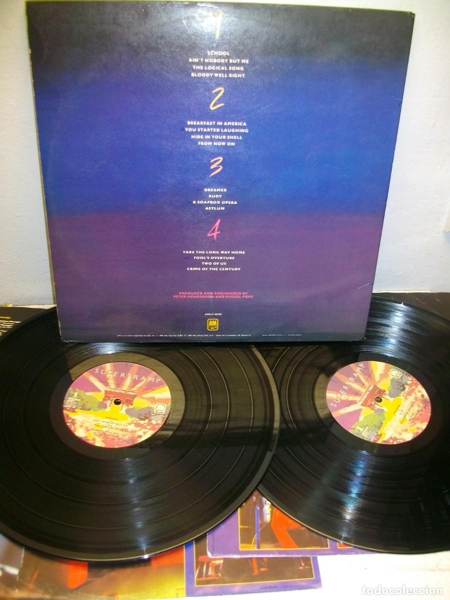 Discos de vinilo: SUPERTRAMP PARIS VINYL 2 LP - Foto 2