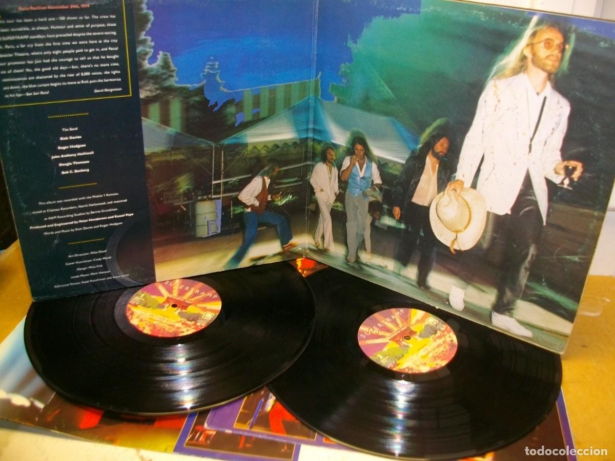 Discos de vinilo: SUPERTRAMP PARIS VINYL 2 LP - Foto 3