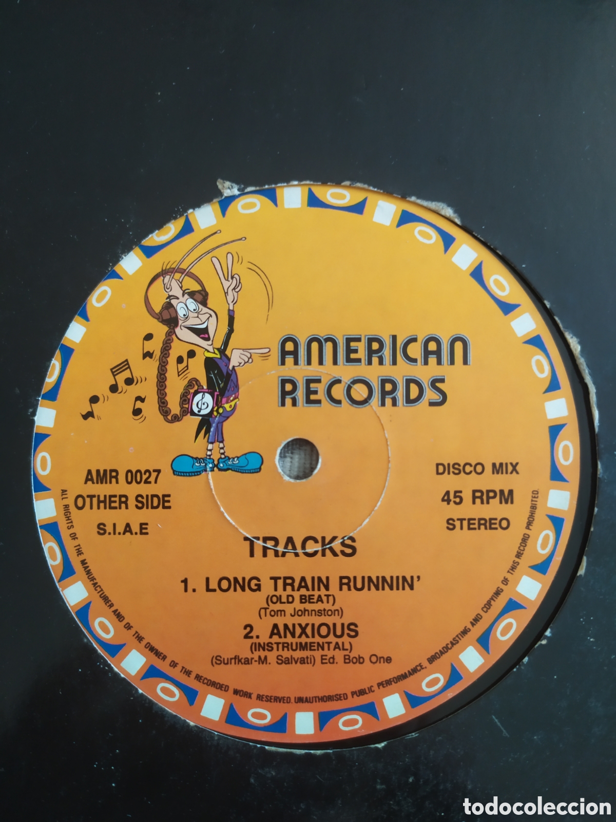 Discos de vinilo: Maxi single Tracks. Long Train Runnin - Foto 2