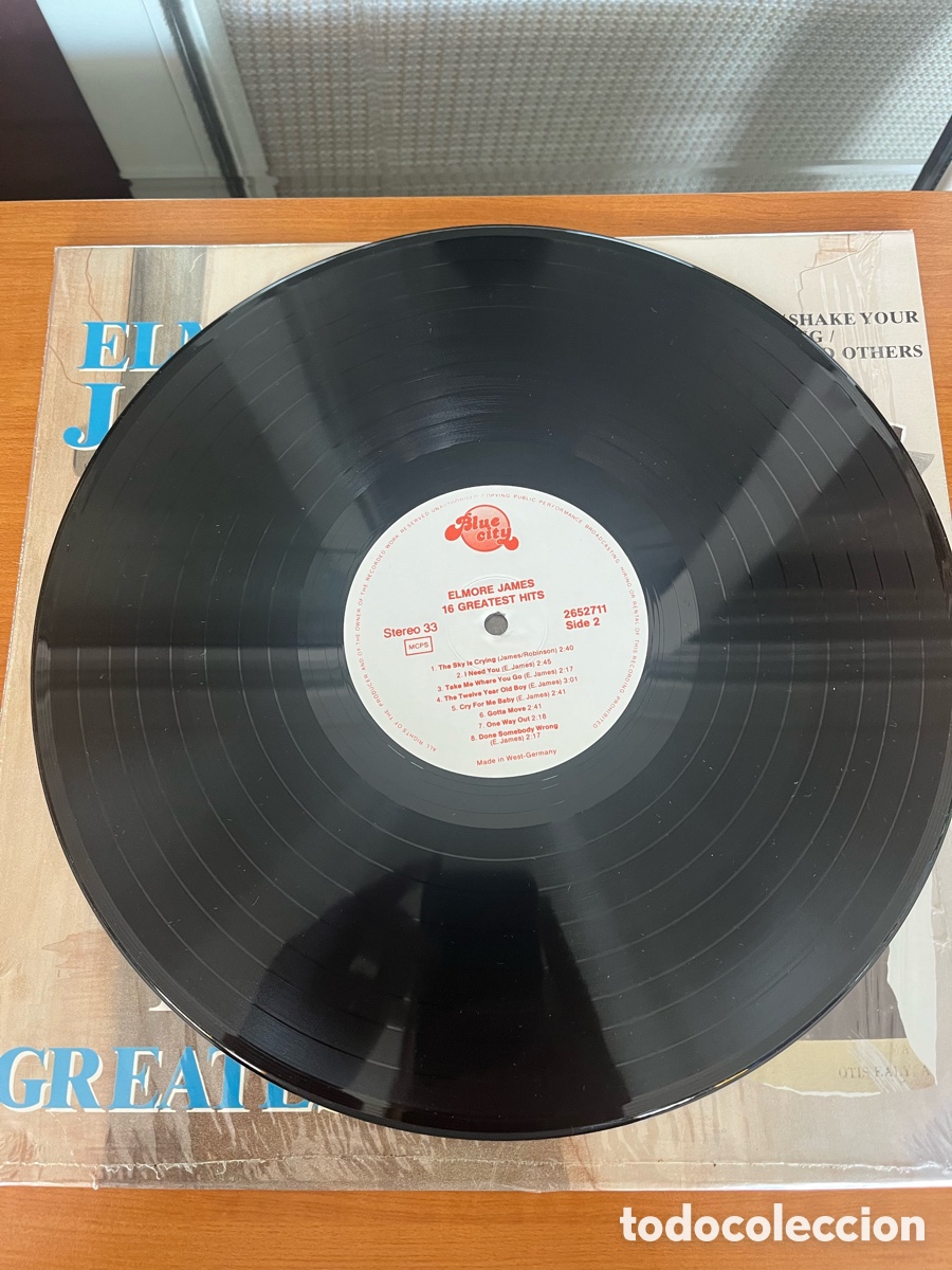 Discos de vinilo: Elmore James - 16 Greatest Hits - Foto 3