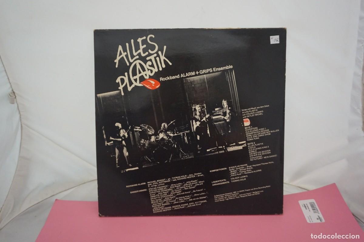Discos de vinilo: LP - ALLES PLASTIK / VINILO EN EXCELENTE ESTADO - Foto 3