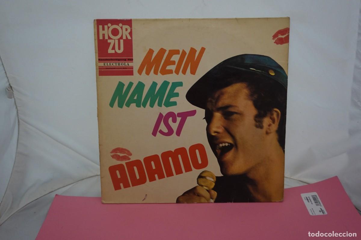 Discos de vinilo: LP - ADAMO - MEIN NAME IST ADAMO - Foto 1