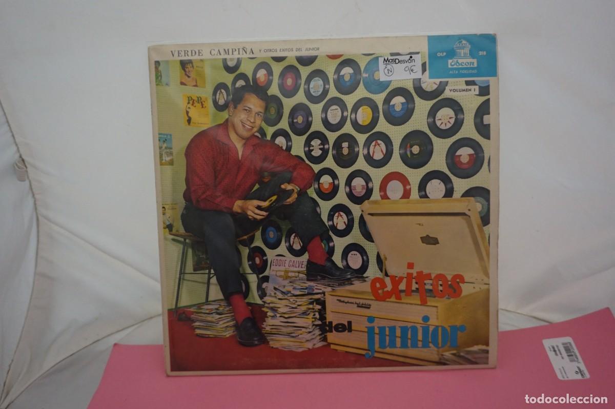 Discos de vinilo: LP - VERDE CAMPA&Ntilde;A - OTROS EXITOS DEL JUNIOR / VINILO EN EXCELENTE ESTADO - Foto 1