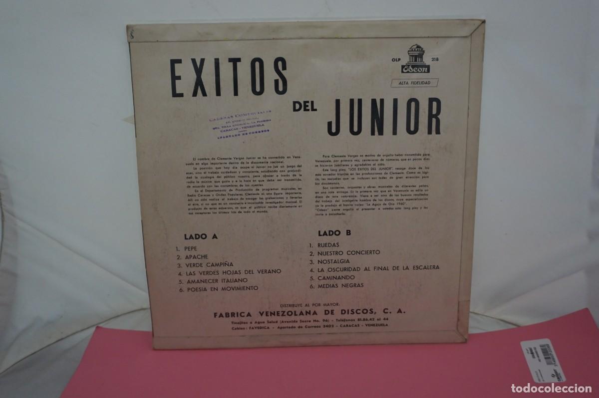 Discos de vinilo: LP - VERDE CAMPA&Ntilde;A - OTROS EXITOS DEL JUNIOR / VINILO EN EXCELENTE ESTADO - Foto 3
