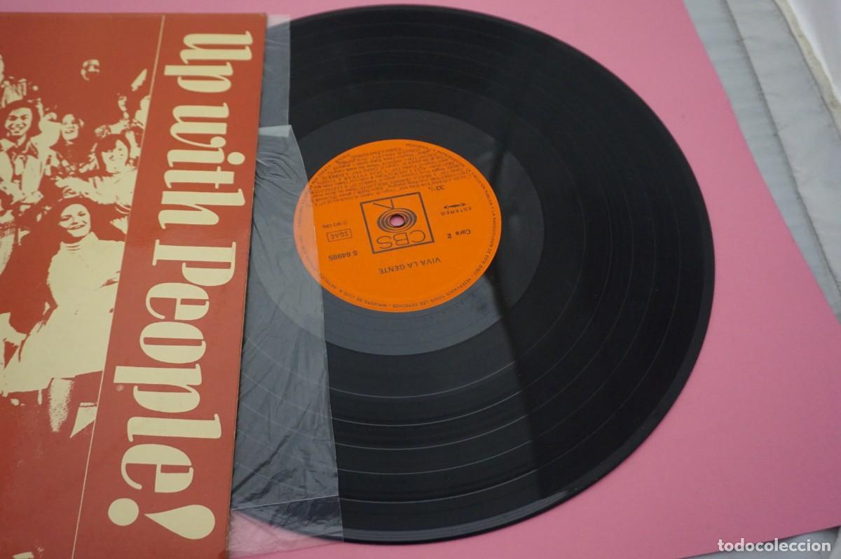 Discos de vinilo: LP - UP WITH PEOPLE! / VINILO EN EXCELENTE ESTADO - Foto 2