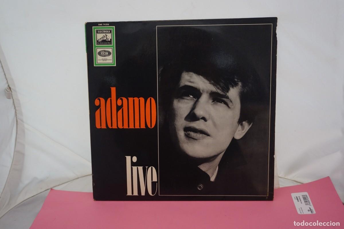 Discos de vinilo: LP - ADAMO - LIVE / VINILO EN EXCELENTE ESTADO - Foto 1