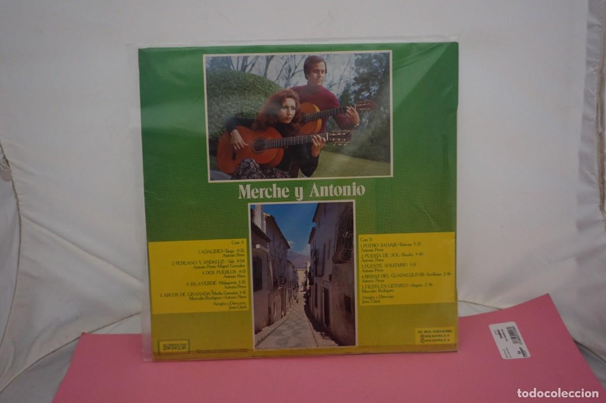 Discos de vinilo: LP - MERCHE Y ANTONIO - MERCHE Y ANTONIO - Foto 3