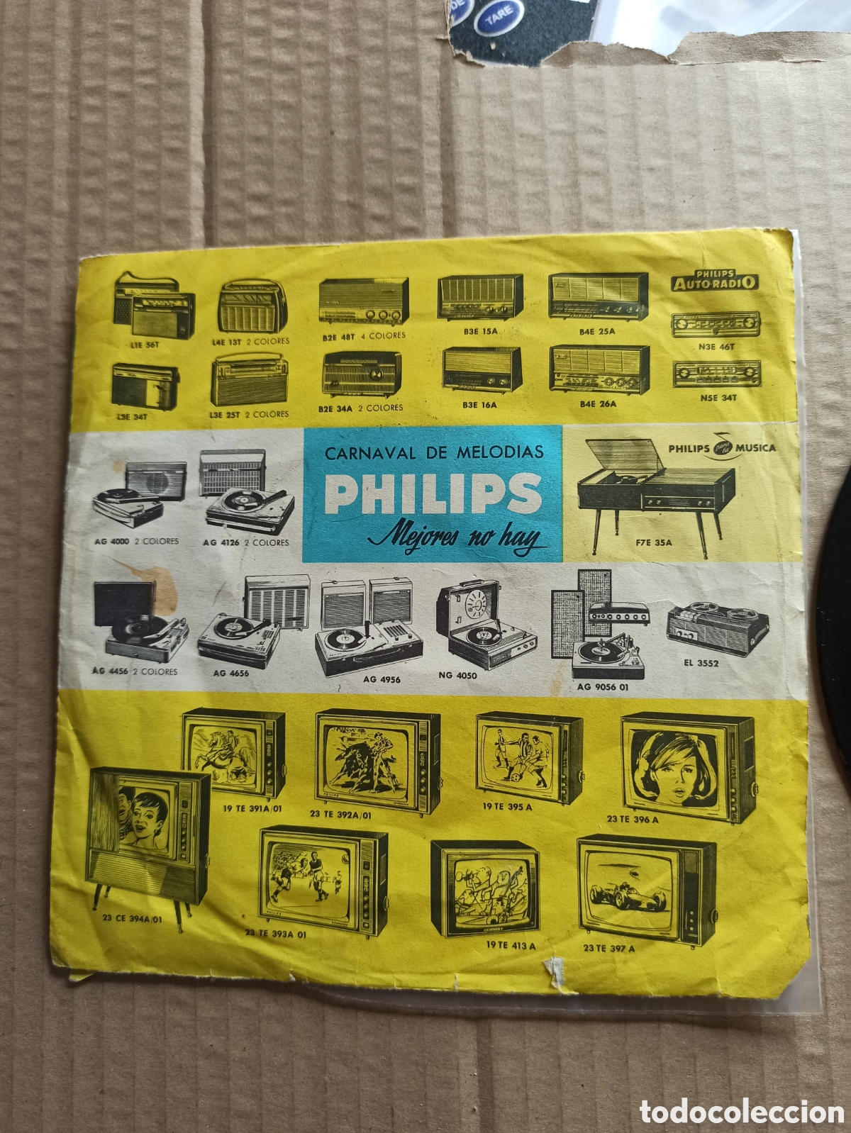 Discos de vinilo: Mila y Alfredo verano Philips 7&rdquo; Single 1966 - Foto 2