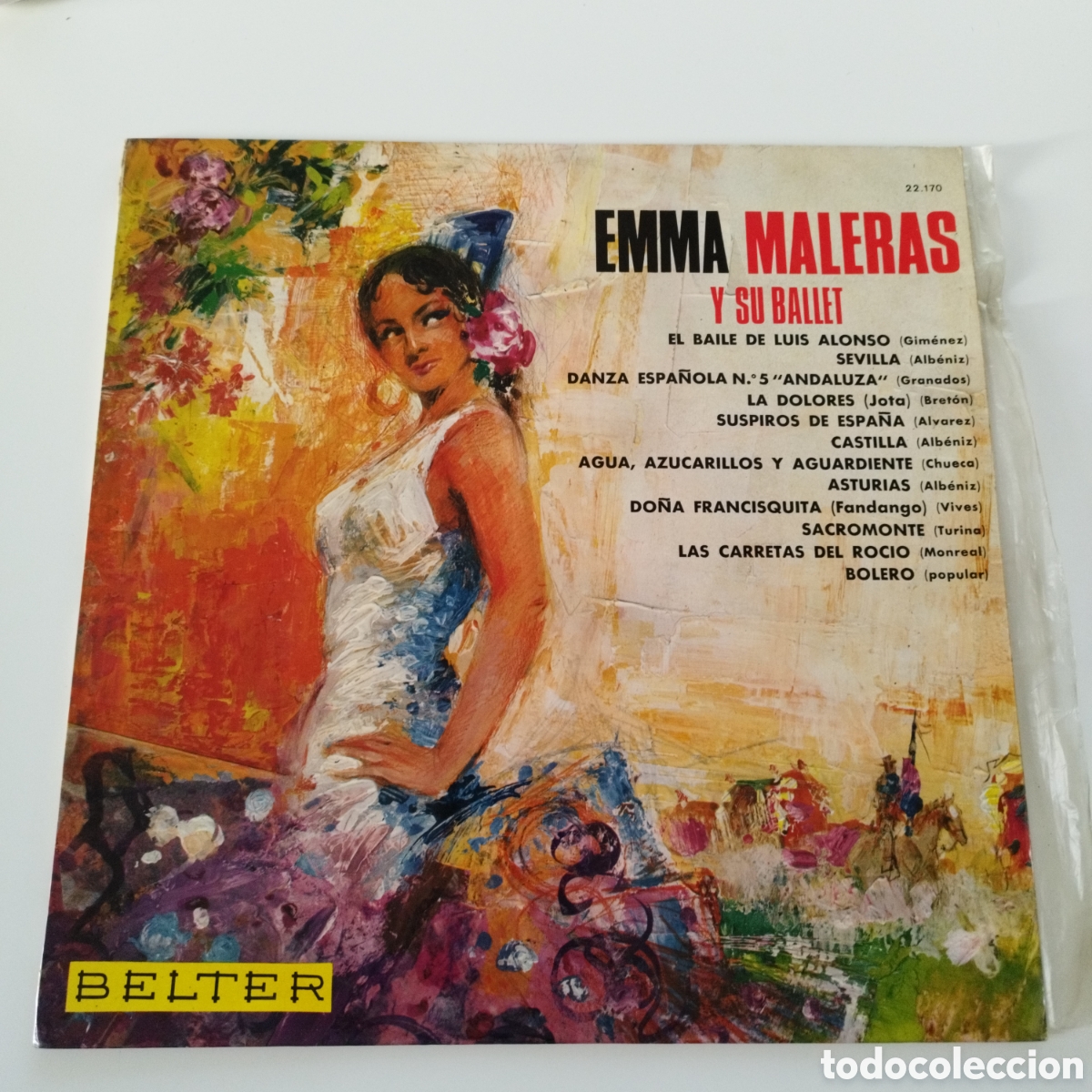 Discos de vinilo: VINILO LP / EMMA MALERAS Y SU BALLET / BELTER / 1969 /