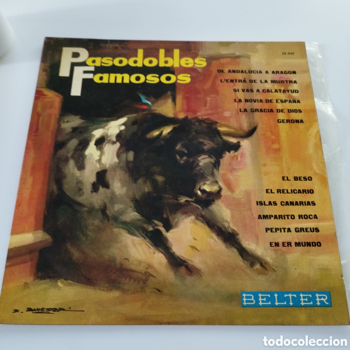 Vinyl-Schallplatten: VINILO LP / PASODOBLES FAMOSOS / BELTER / 1966 / VARIOS