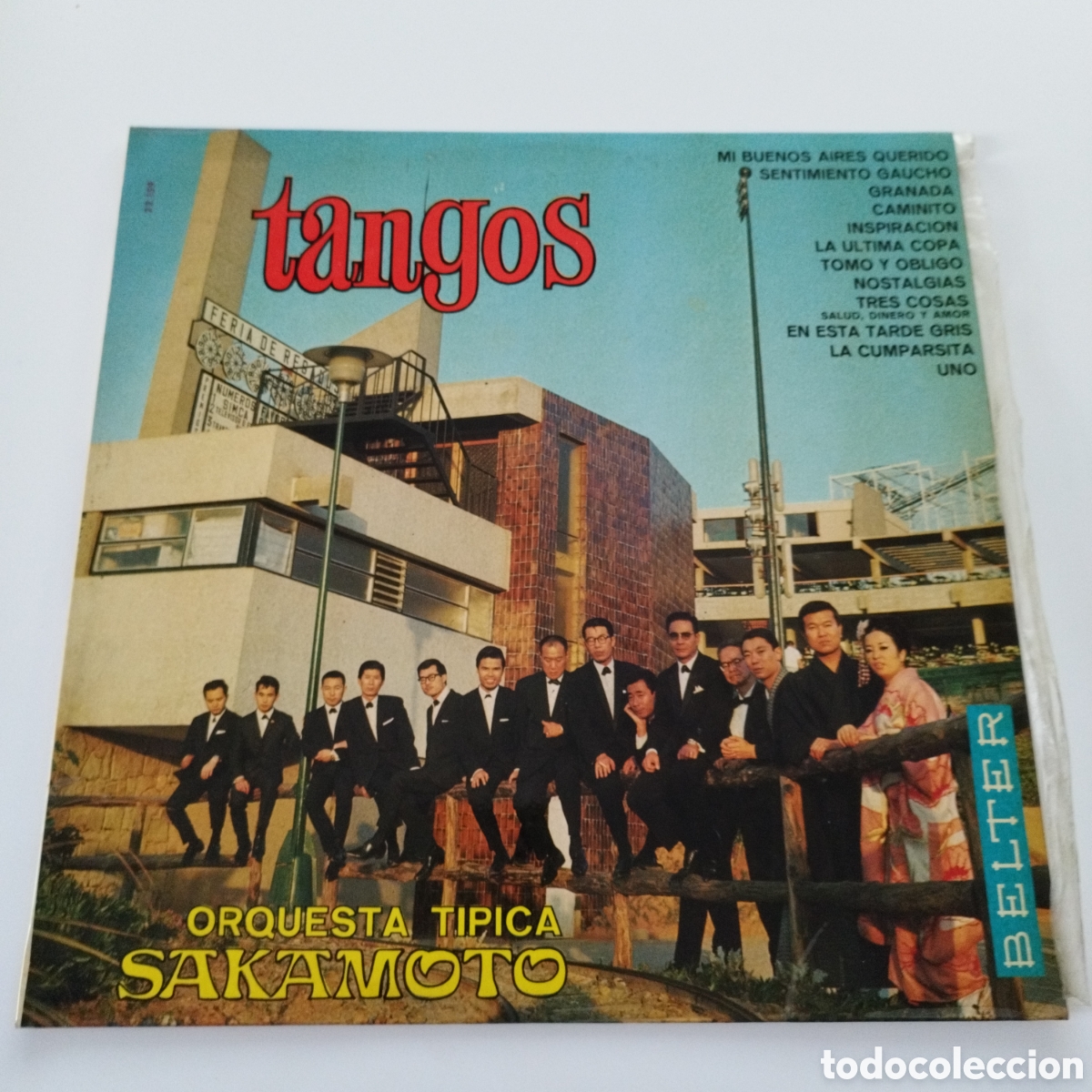 Vinyl records: VINILO LP / ORQUESTA TIPICA SAKAMOTO / TANGOS / BELTER / 1967