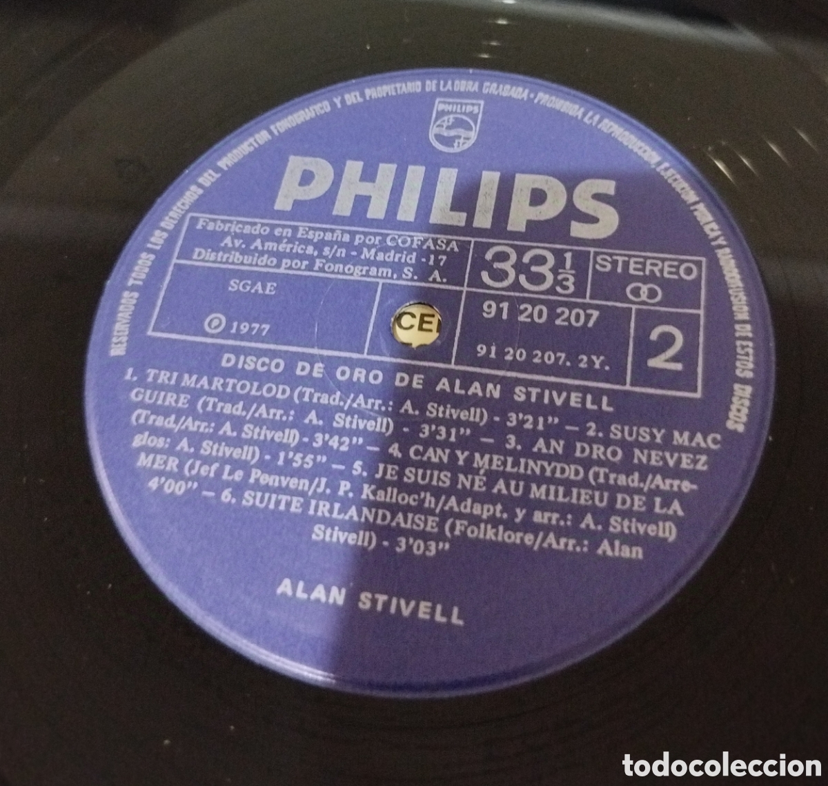 Discos de vinilo: Alan Stivell - Disco de Oro - Foto 3