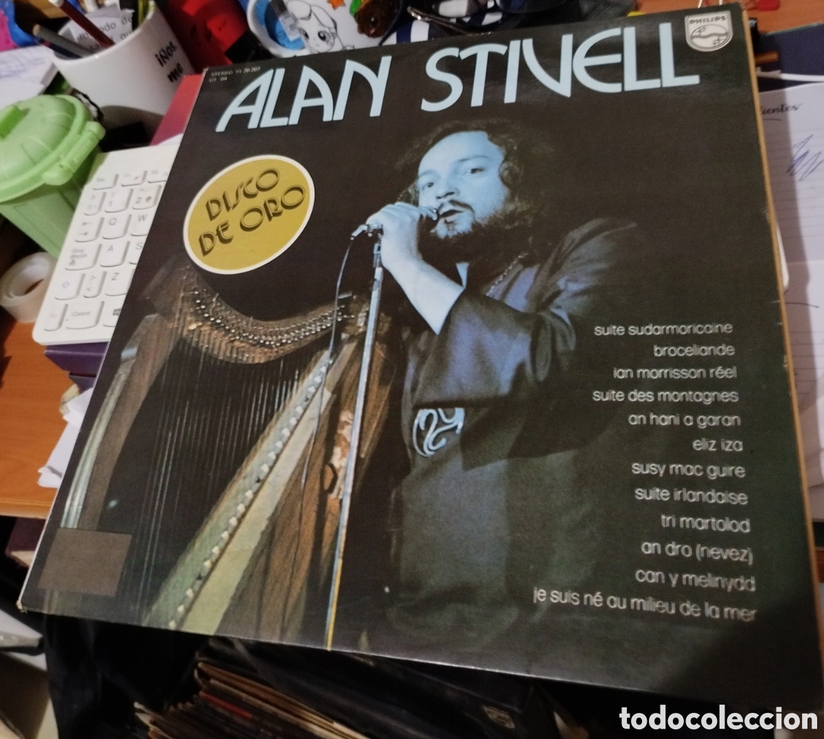 Discos de vinilo: Alan Stivell - Disco de Oro - Foto 1