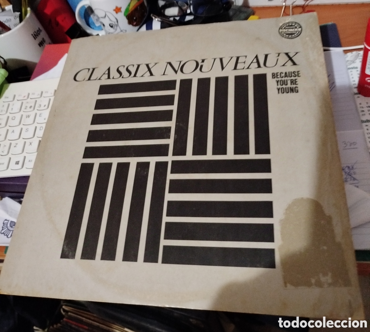 Discos de vinilo: Classix Nouveaux&nbsp;&ndash;&nbsp;Because Youre Young - Foto 1