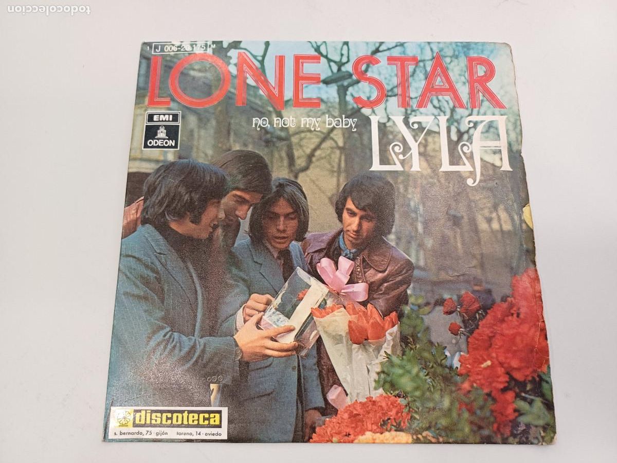 Discos de vinilo: LONE STAR/LYLA/SINGLE. - Foto 1