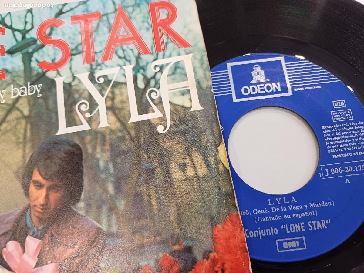 Discos de vinilo: LONE STAR/LYLA/SINGLE. - Foto 2