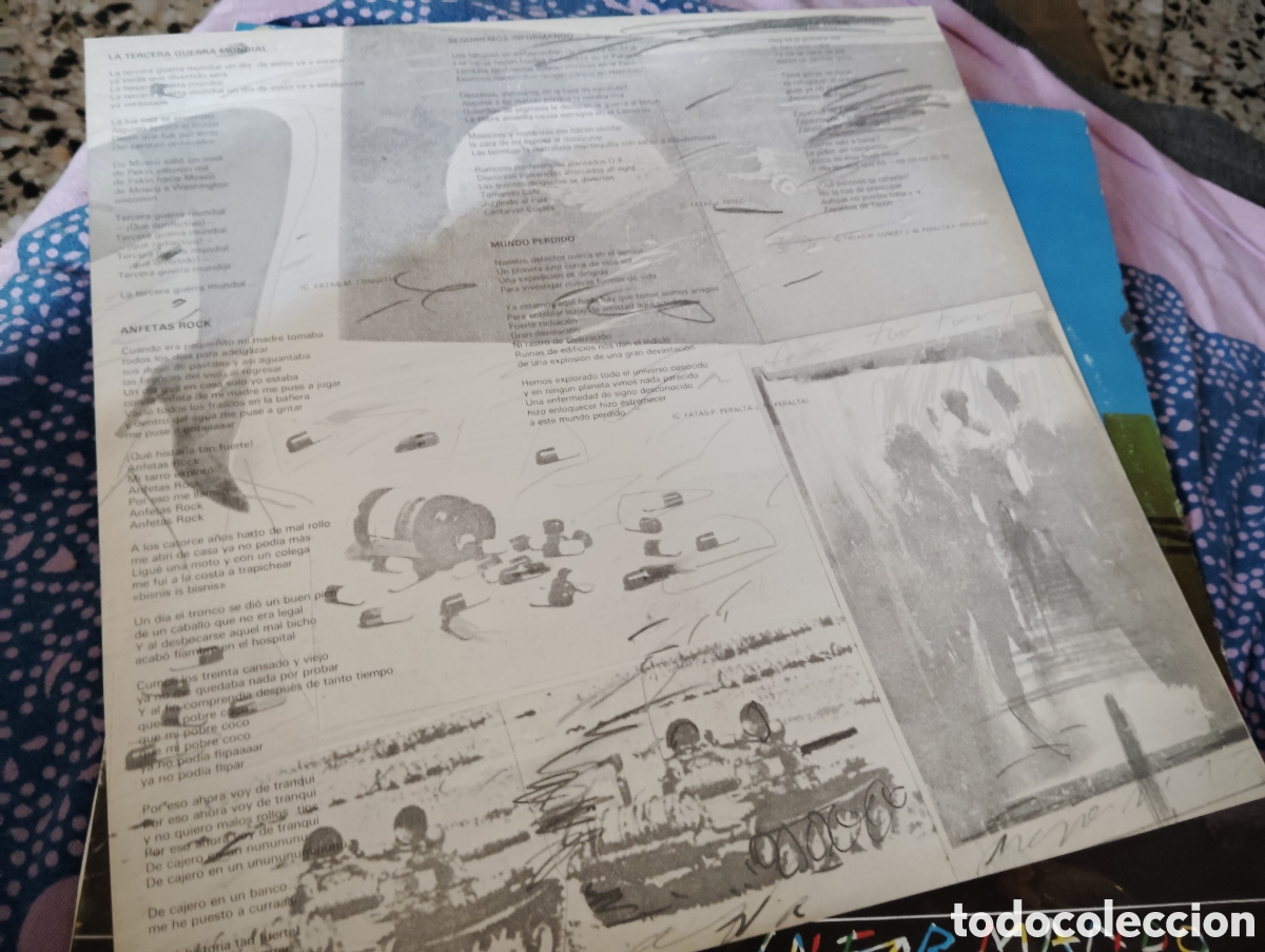 Discos de vinilo: CURROPLASTIC - SEGUIREMOS INFORMANDO ( 1981 ) - Foto 3