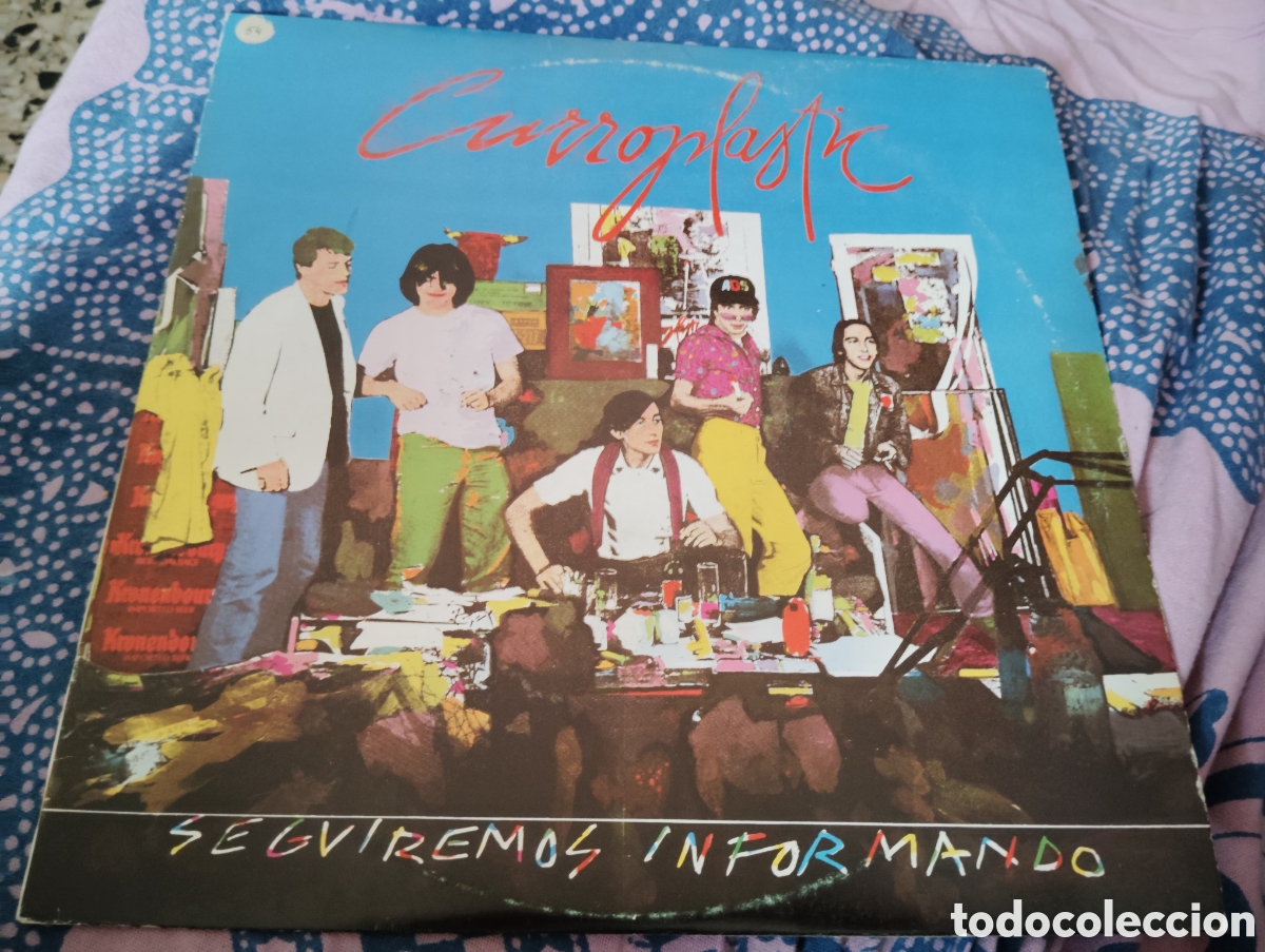Discos de vinilo: CURROPLASTIC - SEGUIREMOS INFORMANDO ( 1981 ) - Foto 1
