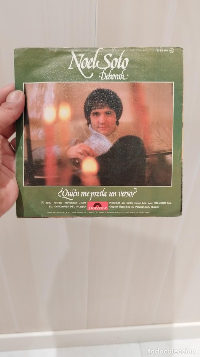 Discos de vinilo: Noel Solo, Deborah.Single 7&rdquo; - Foto 2