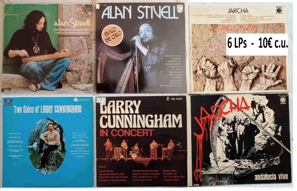 Discos de vinilo: M&Uacute;SICA FOLK - 42 discos LPs - Foto 1