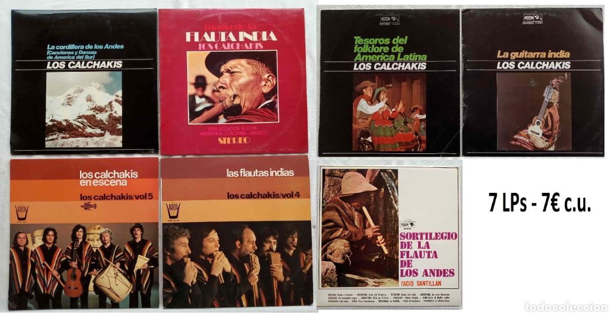 Discos de vinilo: M&Uacute;SICA FOLK - 42 discos LPs - Foto 2
