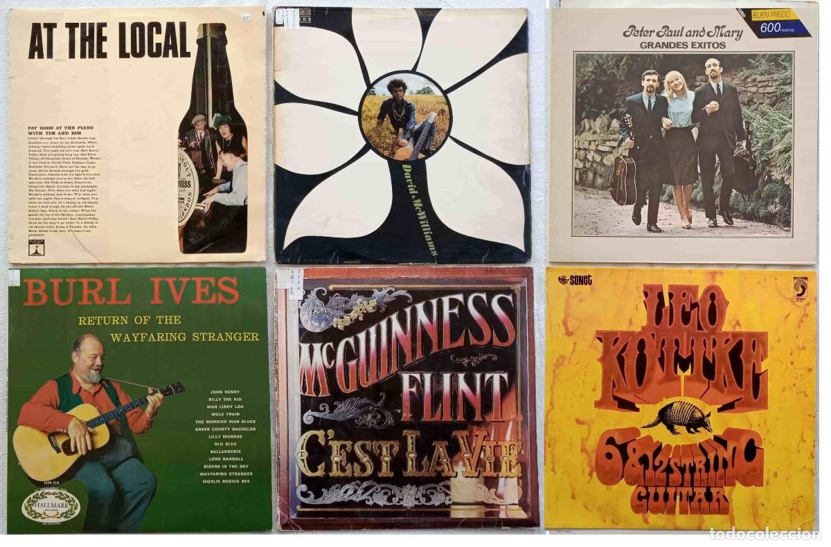 Discos de vinilo: M&Uacute;SICA FOLK - 42 discos LPs - Foto 4