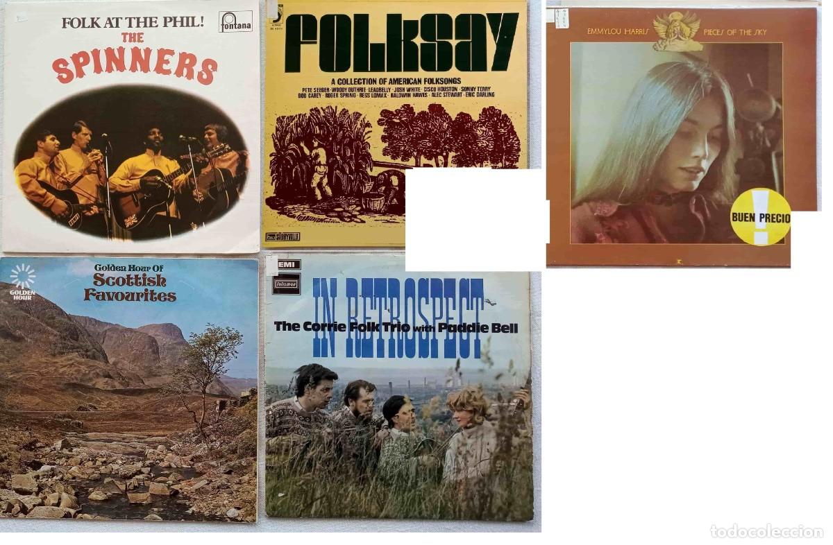 Discos de vinilo: M&Uacute;SICA FOLK - 42 discos LPs - Foto 6