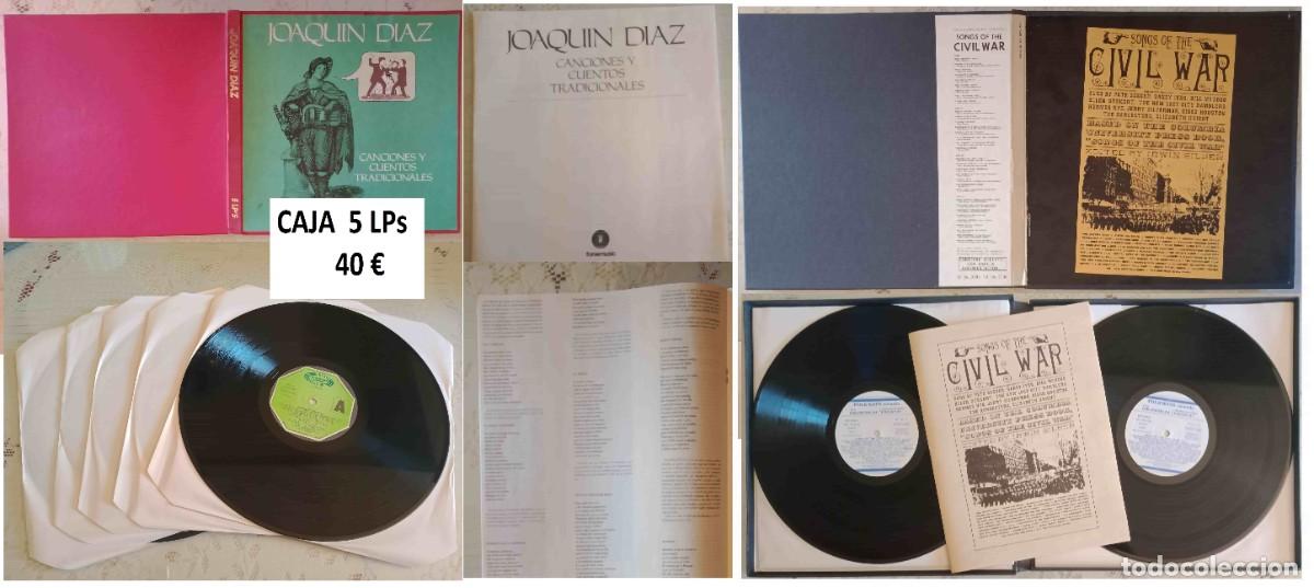 Discos de vinilo: M&Uacute;SICA FOLK - 42 discos LPs - Foto 5