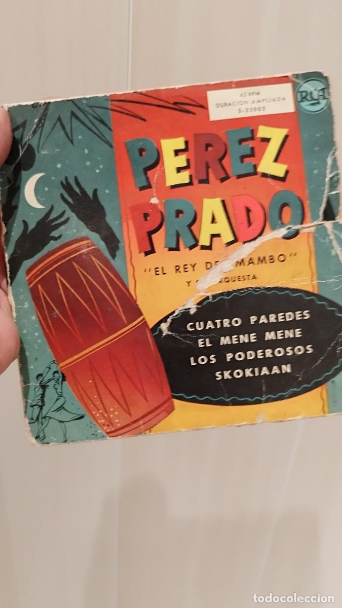 Discos de vinilo: Perez Prado &rdquo;El Rey Del Mambo&rdquo; Y Su Orquesta &ndash; Los Poderosos. Single 7&rdquo; - Foto 1