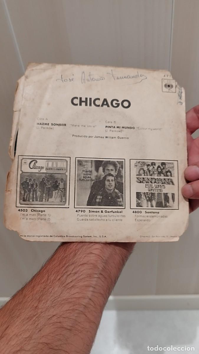 Discos de vinilo: Chicago &ndash; Make Me Smile. Single 7&rdquo;. - Foto 5