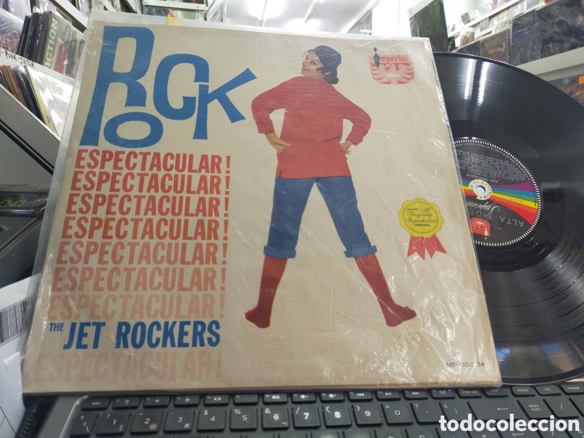 Dischi in vinile: The jet rockers LP rock espectacular! Venezuela escuchado
