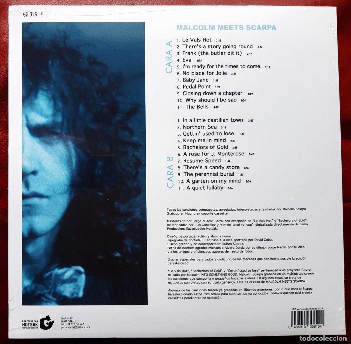 Discos de vinilo: MALCOLM SCARPA - MALCOLM MEETS SCARPA LP+CD - Foto 2