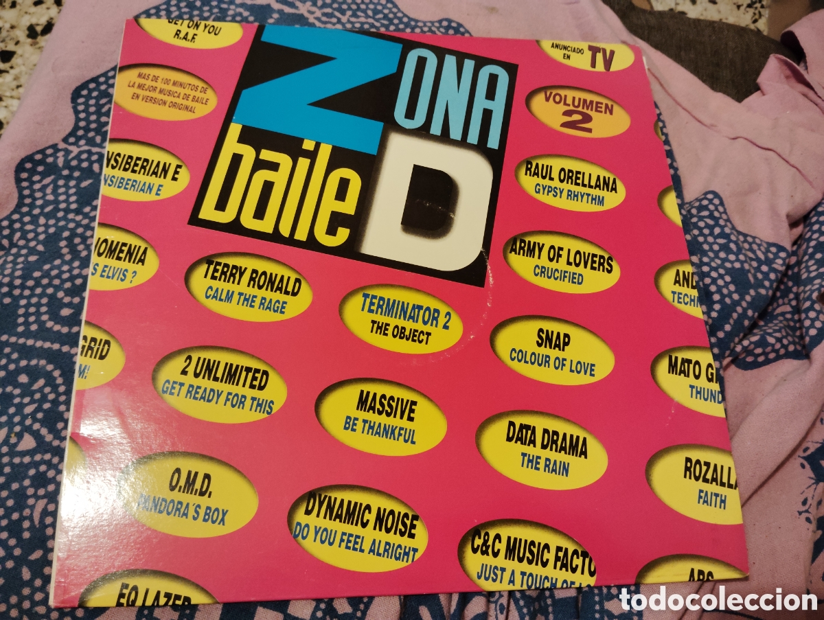 Discos de vinilo: ZONA DE BAILE 2 - ( 1992 ) - Foto 1