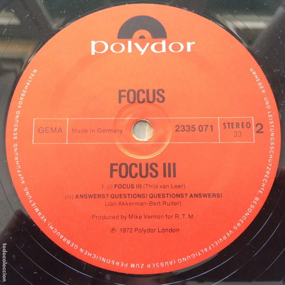 Discos de vinilo: Focus &lrm;&ndash; Focus 3 2 Vinylos Germany 1972 Polydor - Foto 5