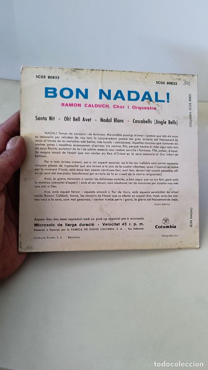 Discos de vinilo: Ram&oacute;n Calduch &ndash; Bon Nadal . Ep 7&rdquo; - Foto 2
