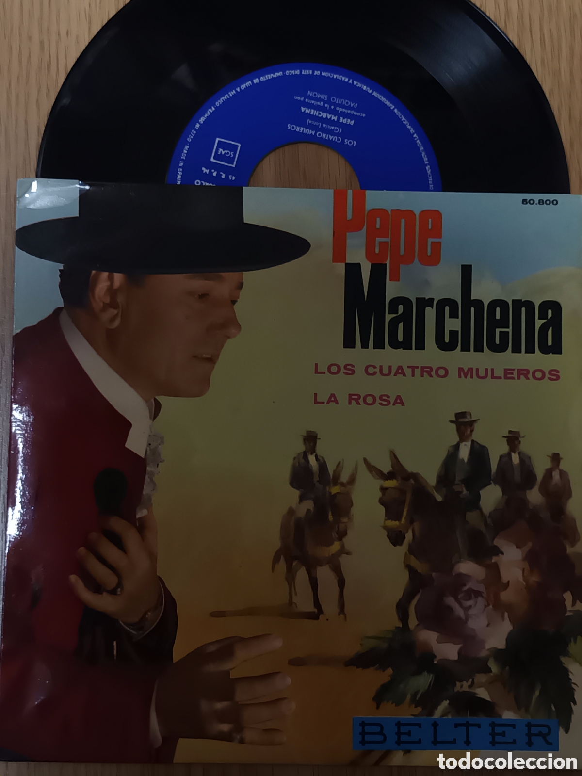 Discos de vinilo: Pepe Marchena los cuatro muleros - Foto 1